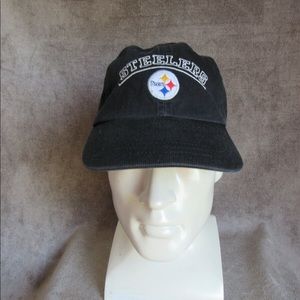 New 90's era PITTSBURGH STEELERS Black Cotton Cap Heritage Collection
